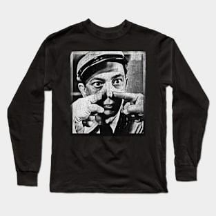 Barney Gives Otis a Sobriety Test Long Sleeve T-Shirt